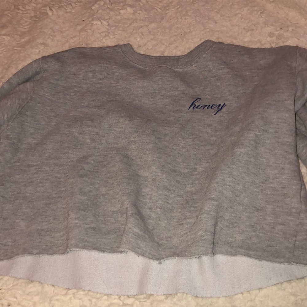 Crop sweatshirt
